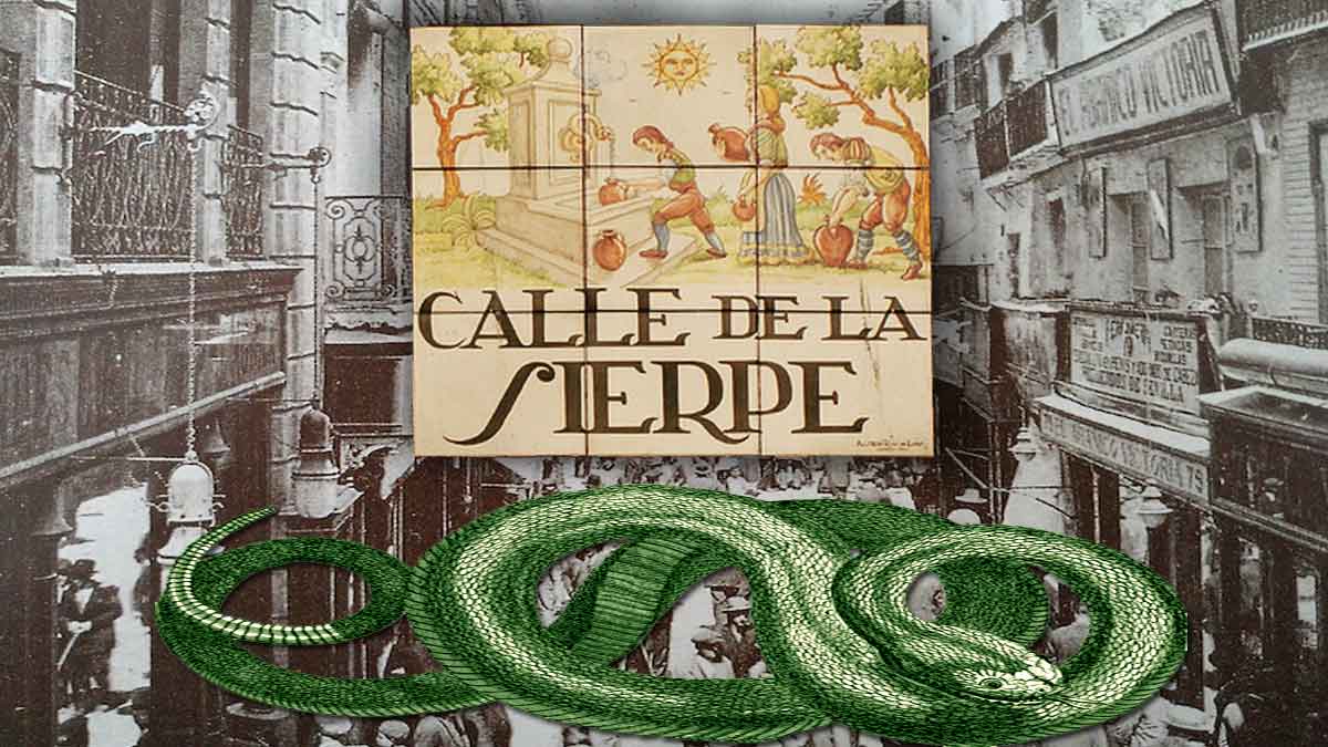 Calle de la sierpe (Actual calle sierpes)