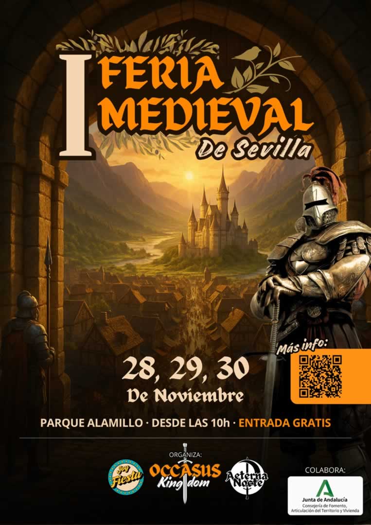 Sevilla despierta medieval: 3 días de magia en el Parque del Alamillo.