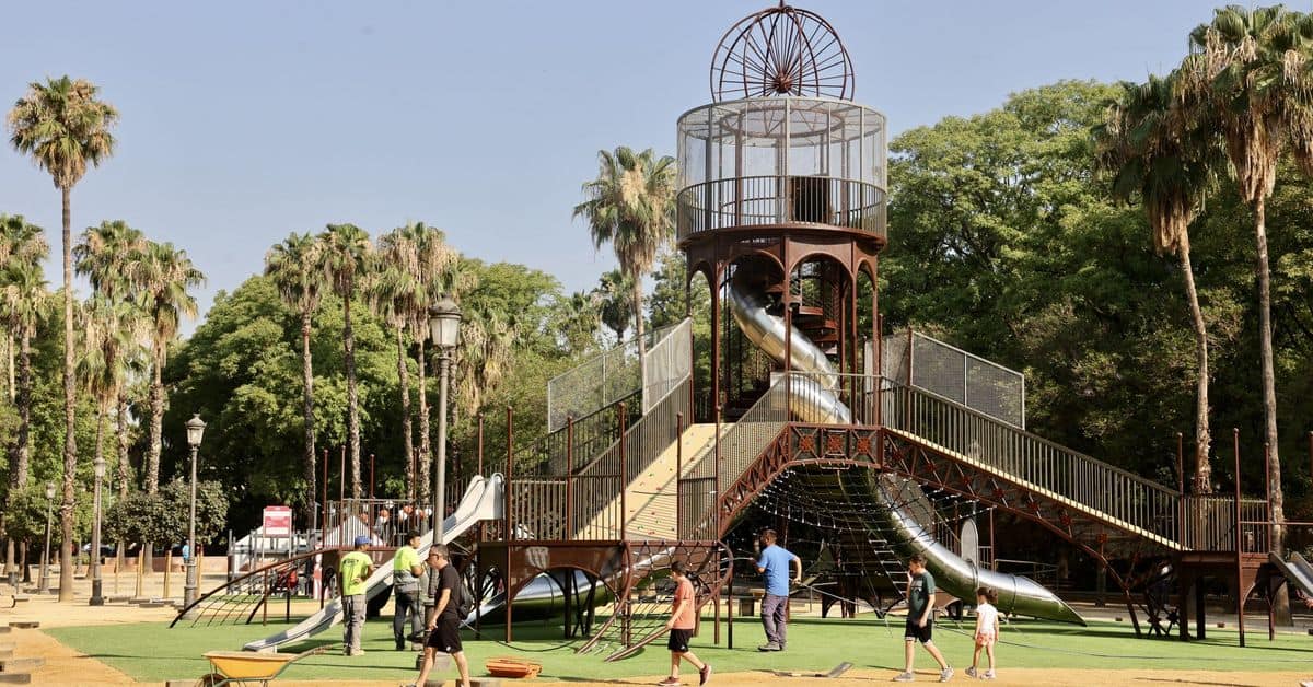 Ciudad de los Niños Sevilla: así es el nuevo parque infantil del Prado.